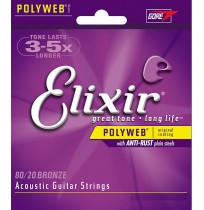 ELIXIR 10-47 EXTRA LIGHT POLYWEB acoustic strune